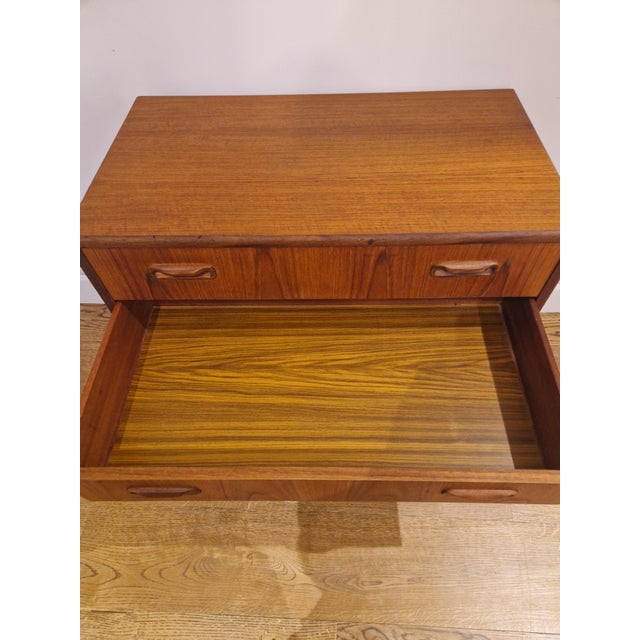 Teak Fresco Chest of Drawers with Tapered Legs from G Plan, 1960s For Sale - Image 11 of 17