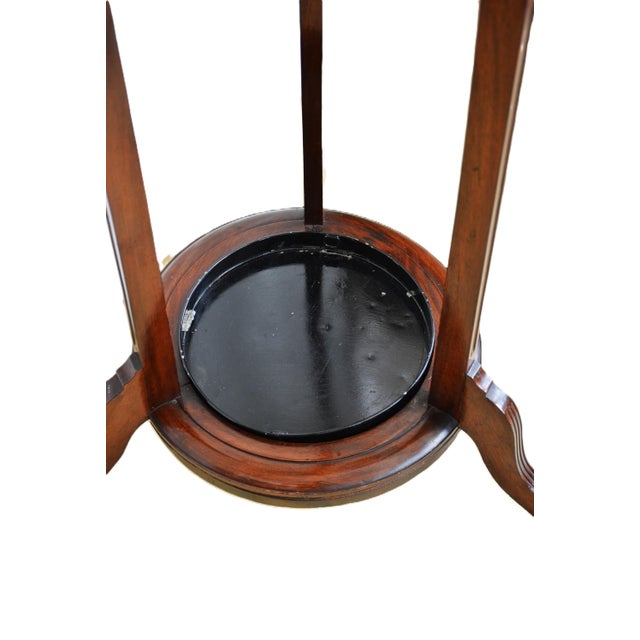 English Arts and Crafts Coat Stand in Mahogany, 1900s For Sale - Image 10 of 13