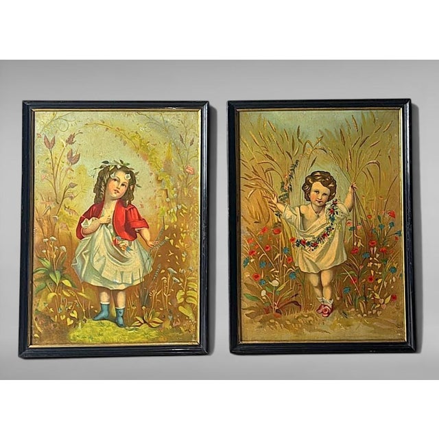 Late 19th Century French Belle Époque Advertising Chromolithograph Pair For Sale - Image 4 of 17