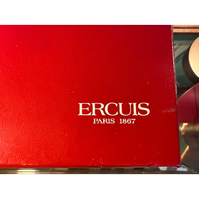 1960s Style Hennessy Ice Bucket by Thomas Bastide for Ercuis Paris – Sculptural French Modernist Barware With Original Box For Sale - Image 10 of 18