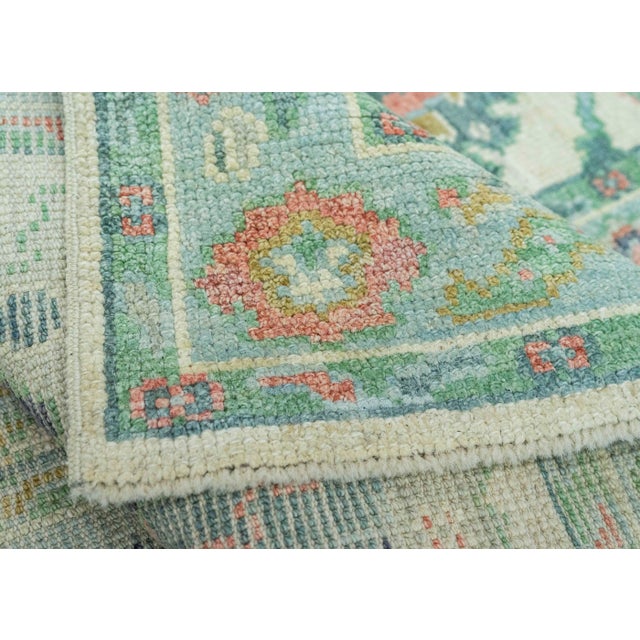 Early 21st Century Turkish Oushak Rug 2'4" x 10'2" #20264 For Sale - Image 5 of 8