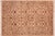 Copper Shabby Chic 1990's Floral Beige/Gray Wool Rug - 6'1'' X 9'10'' For Sale - Image 8 of 9