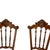 Romantic Chairs in Wood, Set of 4 For Sale - Image 4 of 6
