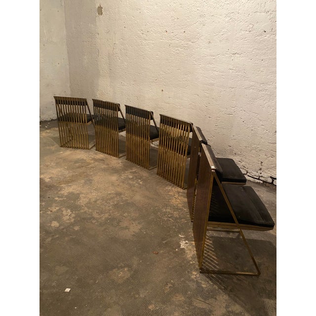 Vintage Italian Chairs, 1970, Set of 6 For Sale - Image 6 of 16