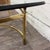 Brass Vintage Hollywood Regency Brass Coffee Table With Beveled Glass Top For Sale - Image 8 of 13