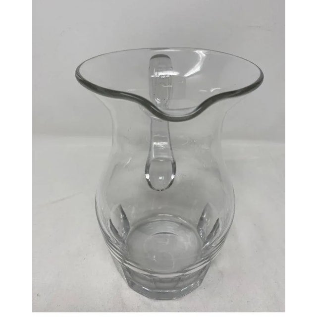 Antique Crystal Pitcher For Sale - Image 4 of 7