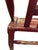 Ruby Red Late 19th Century Qing Dynasty Child’s Chair W/ Heavy Chipping For Sale - Image 8 of 12