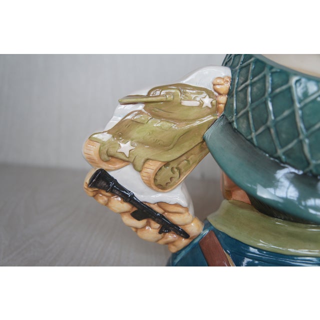 American Royal Doulton u.s. Military Soldier World War II Toby Character Jug For Sale - Image 10 of 16