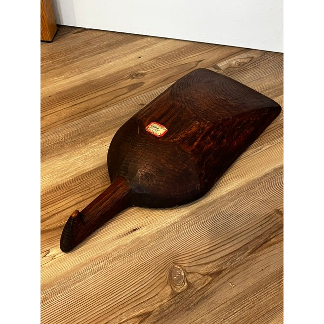 Shabby Chic Late 20th Century Primitive Grain Scoop For Sale - Image 3 of 7