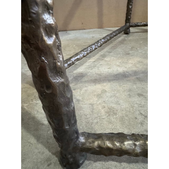 Aitne Cast Iron Dining Table Base Attributed to Susan Ferrier for Baker For Sale - Image 10 of 11