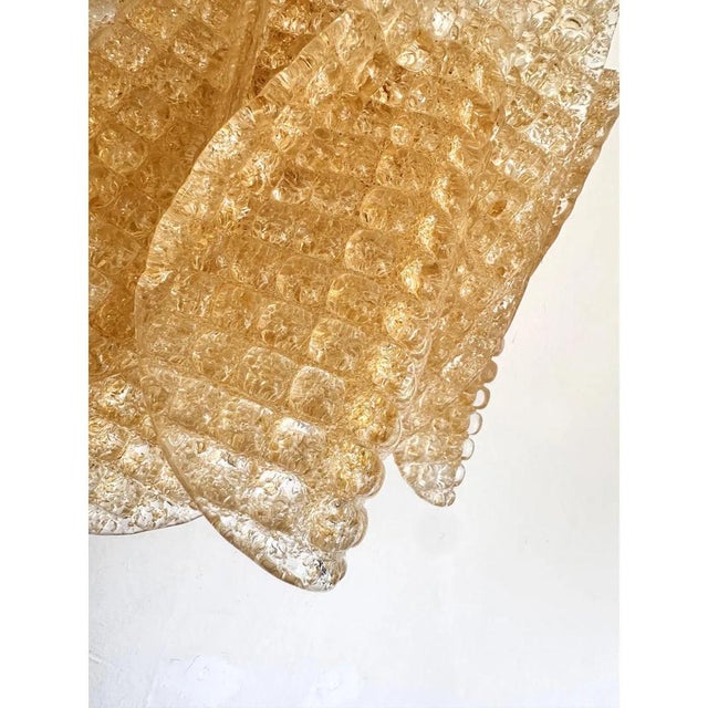 Gold Granigli Rondini Murano Glass Wall Sconces by Simoeng, Set of 2 For Sale - Image 9 of 12