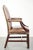English-Style Gainsborough Desk Chair in Cowhide Leather For Sale - Image 3 of 13