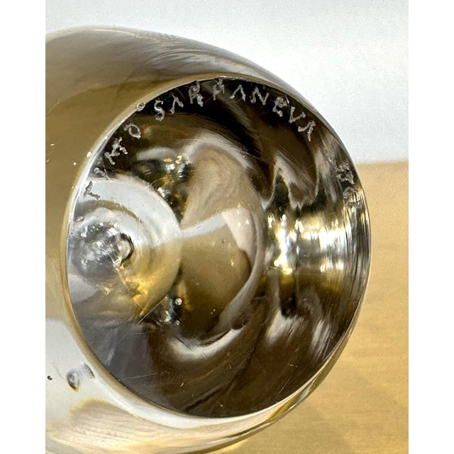 Orchid Vase by Timo Sarpaneva for Iittala, 1950s, in Very Good conditions. Designed 1950 to 1959 This piece has an...