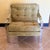 Green Mid Century Chrome Flat Bar Lounge Chair For Sale - Image 8 of 9