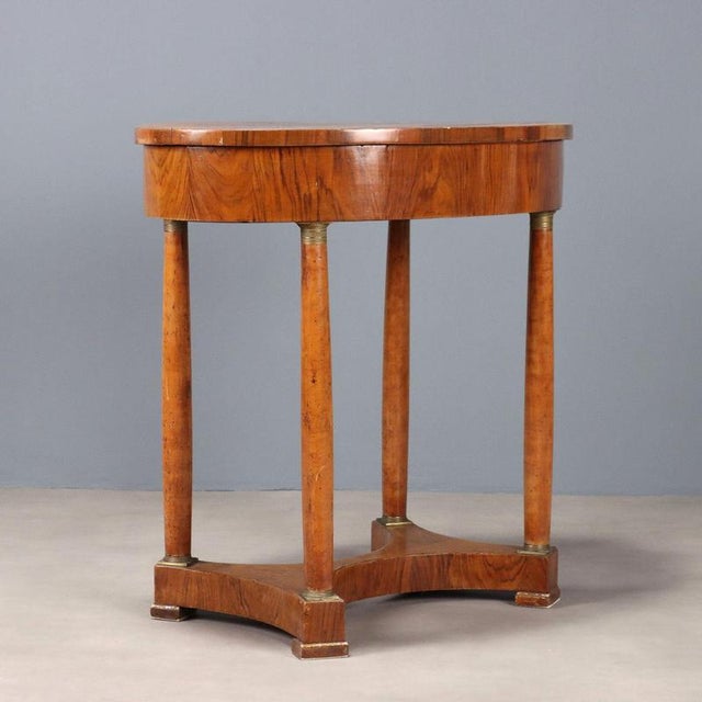 Wood Empire Coffee Table in Walnut For Sale - Image 7 of 8