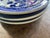 Vintage Japanese Blue Willow Divided Plates - Set of 3 For Sale In Chicago - Image 6 of 9