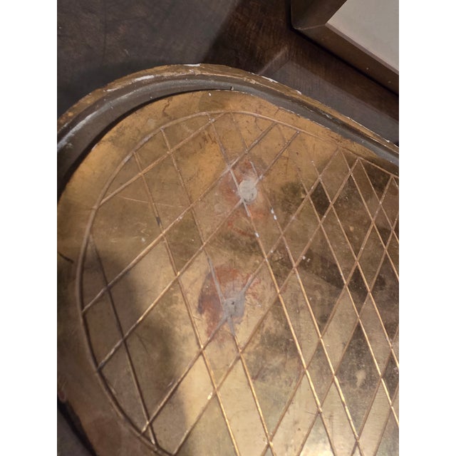 Antique Oblong Giltwood Dome Plateau For Sale - Image 10 of 12