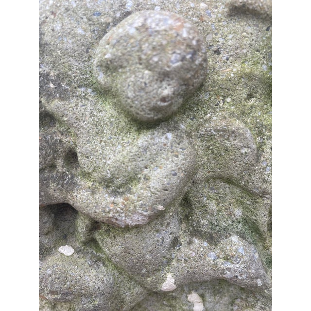 1940s Mid-Century Neoclassical Cherub Relief Trough — Charleston Estate Rescue For Sale - Image 9 of 16