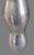 Mid-Century Modern Mid-Century Modern Polished Aluminum Hourglass Shaped Vase For Sale - Image 3 of 6