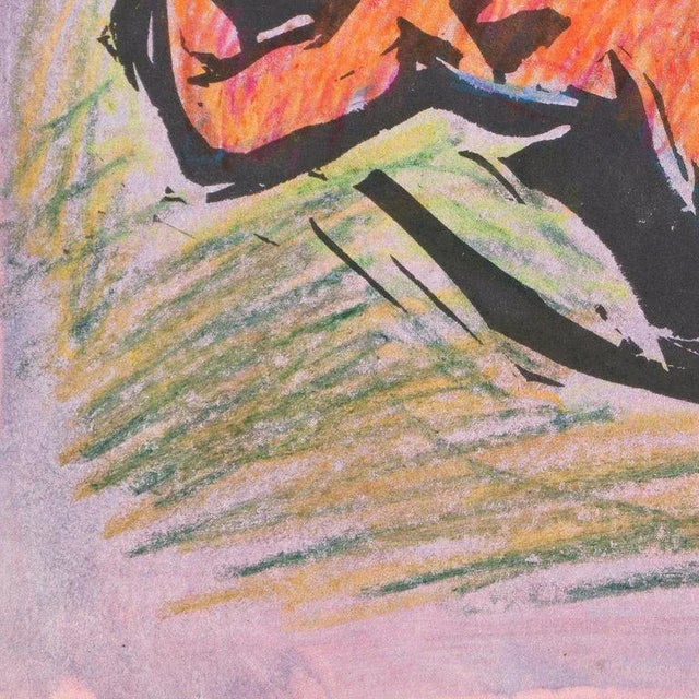 'Reclining Nude' by Wedo Georgetti, California Fauve Post-Impressionist, deYoung Museum For Sale - Image 4 of 9