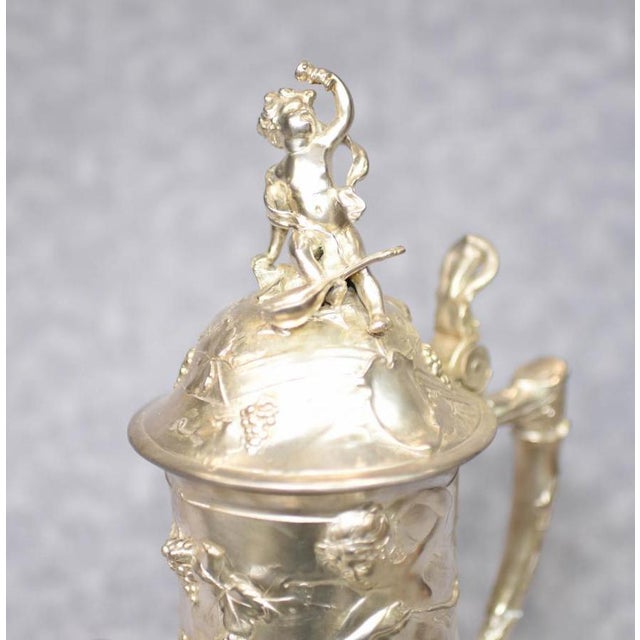 Art Nouveau Silver Plate For Sale - Image 3 of 12