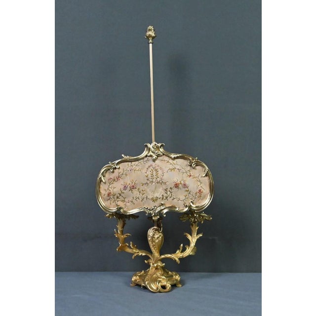 Antique Louis XV Chandelier in Gilt Bronze, 1850s For Sale - Image 16 of 18