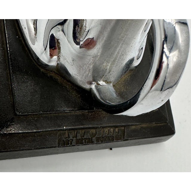 1935 Ronson Hound Dog Table Striker Lighter by Ronson For Sale In Los Angeles - Image 6 of 8