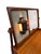 Wood Vintage 3V Dressing Table with Tilting Mirror and Integrated Lamp, 1950s For Sale - Image 7 of 17