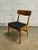Set of 4 Danish Mid Century Modern Teak Back Oak Frame Dining Chairs 1960’s For Sale - Image 4 of 9