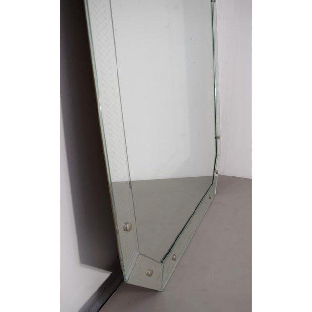 Vintage Italian Mirror by Pietro Chiesa, 1950s For Sale - Image 12 of 16