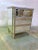 Metal Mirrored and Silver Painted Nightstand For Sale - Image 7 of 7