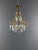 19th Century Louis XV Crystal and Gilt Brass Chandelier For Sale - Image 8 of 8