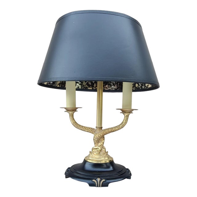 Mid Century Dolphin Lamp For Sale