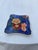 1940's Wild Roses Cobalt Blue Ceramic Catchall Dish For Sale In Palm Springs - Image 6 of 7