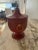 Mid 20th Century Mid Century French Scarlet and Gold Tole Covered Urn Ice Bucket For Sale - Image 5 of 12