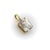 Part of Kirsten’s Corner Signature Collection, this 14k gold pendant features an incredible rectangular fancy cut...