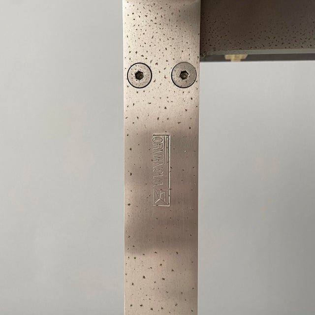 Italian Modern Wood and Steel Desk from Formanova, 1970s For Sale - Image 12 of 18