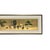 Late 20th Century Late 20th Century Gold Leaf Painting Large Panoramic Japanese Imperial Court Scene Vintage Art For Sale - Image 5 of 6