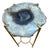 Unusual Modern Handcrafted Geode Drinks Table For Sale