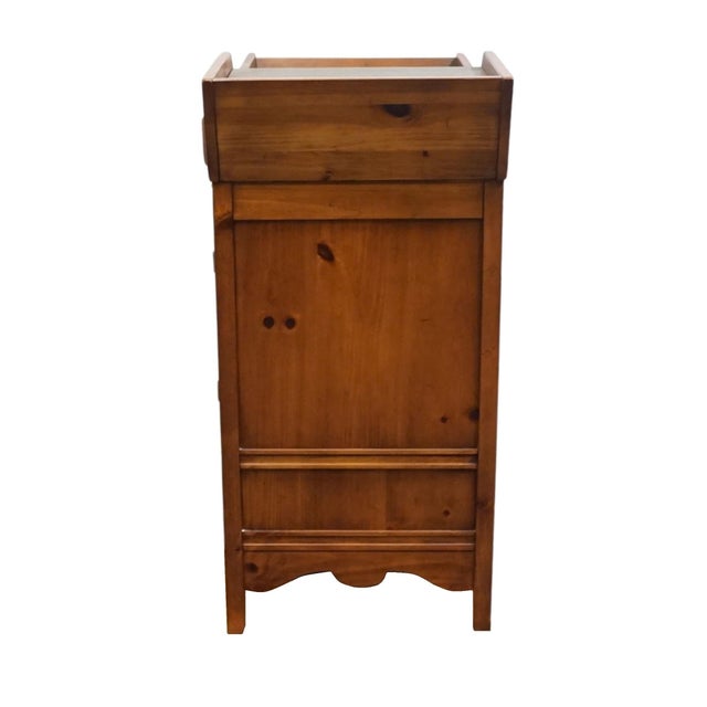 Link Taylor Pilgrim Pine Collection Rustic Country French 40" Dry Sink Server 1515 For Sale - Image 13 of 16