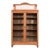 Antique Victorian Carved Oak Two-Door Bookcase, Circa 1890s For Sale