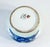 Wood Ceramic Spice Jar in Blue on White, China For Sale - Image 7 of 10