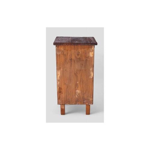 Vintage Wood Nightstand For Sale - Image 6 of 7