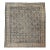 Late 19th Century Indian Agra Rug, Handwoven Wool Pile, Herati Design, 11' x 13' For Sale