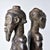 Dark Gray Early 20th Century Bene Lulua Divination Double Figure on Custom Base For Sale - Image 8 of 17