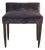 Vintage Iridescent Velvet Bench, Italy, 1950s For Sale