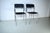 Textile Stackable Chrome Tube Chairs, 1970s, Set of 2 For Sale - Image 7 of 11