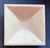 Stone Square White Marble Bowl Geometric Faceted, Made in India 10" For Sale - Image 7 of 8