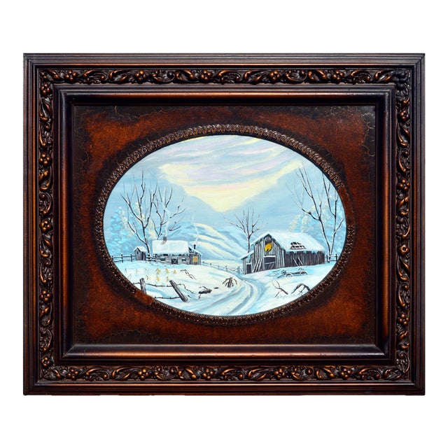 Winter Wonderland Landscape by Ginger Sammell For Sale