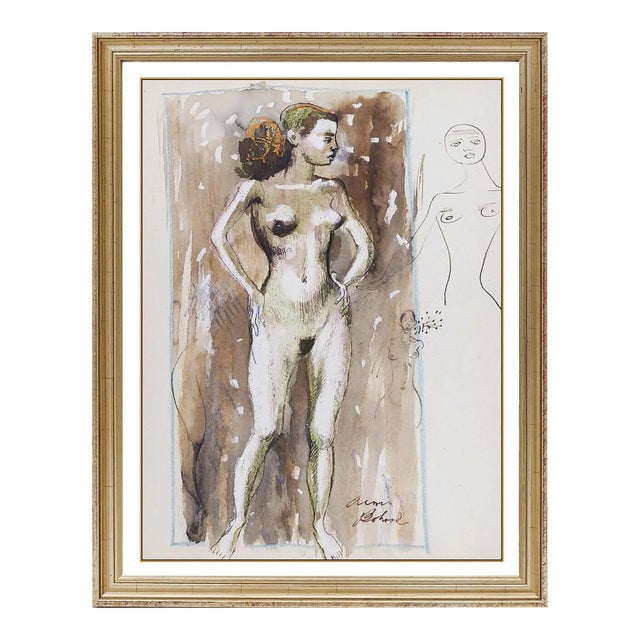 Mid 20th Century Inspiring, Aaron Bohrod For Sale